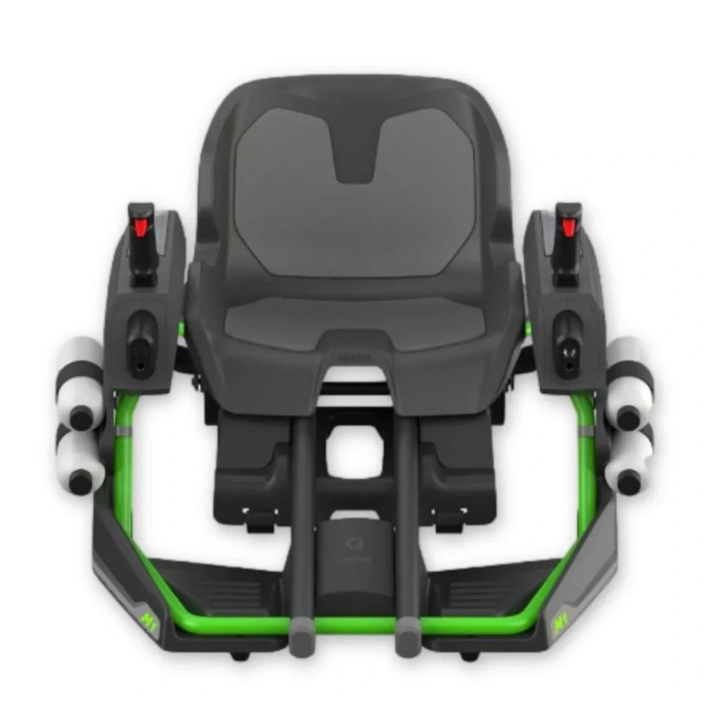 VR Racing Simulator Seat - Black and Green